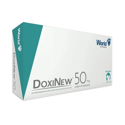 Doxinew 50mg Antimicrobiano - Blister C/14 Comprimidos