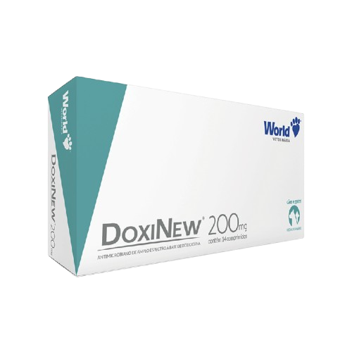Doxinew 200mg Antimicrobiano - Blister C/14 Comprimidos