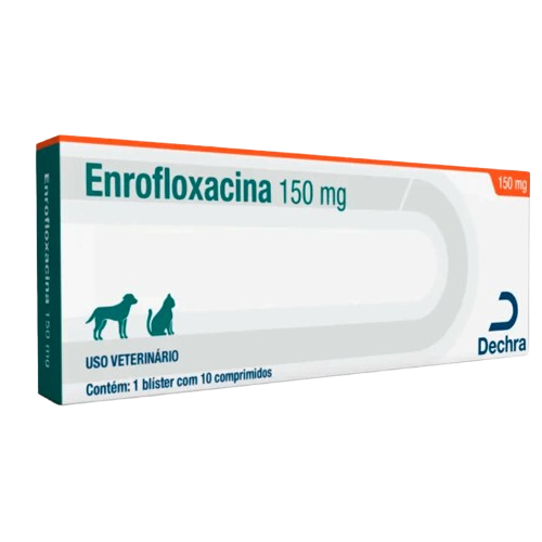 Enrofloxacina 150mg 10 Comprimidos Dechra