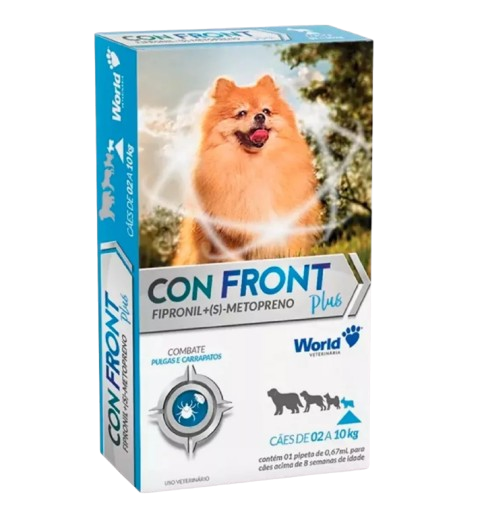Confront Plus Antipulgas Carrapatos Cães 02 A 10kg