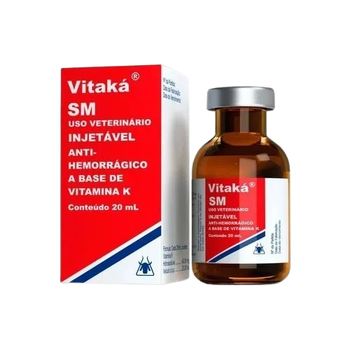 Vitaká SM caixa com 1 frasco com 20mL de solução de uso injetável