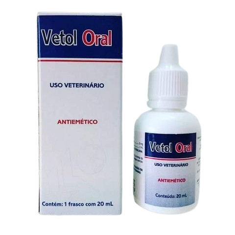 Vetol Oral Antiemético para Cães e Gatos 20ml