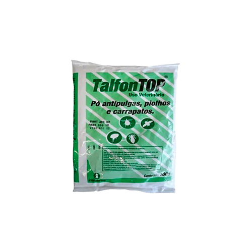 Talfon Top Talco Piolhos Pulgas e Carrapatos 100Gr
